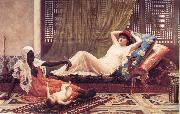 A New Attraction in t he Harem, Frederick Goodall
